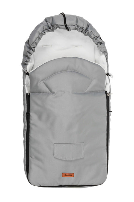 Winter Stroller Cover Light Gray (95X40)