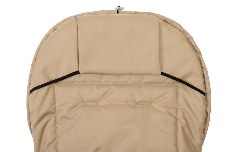 Winter Woolen Stroller Cover Cappuccino (95X40)