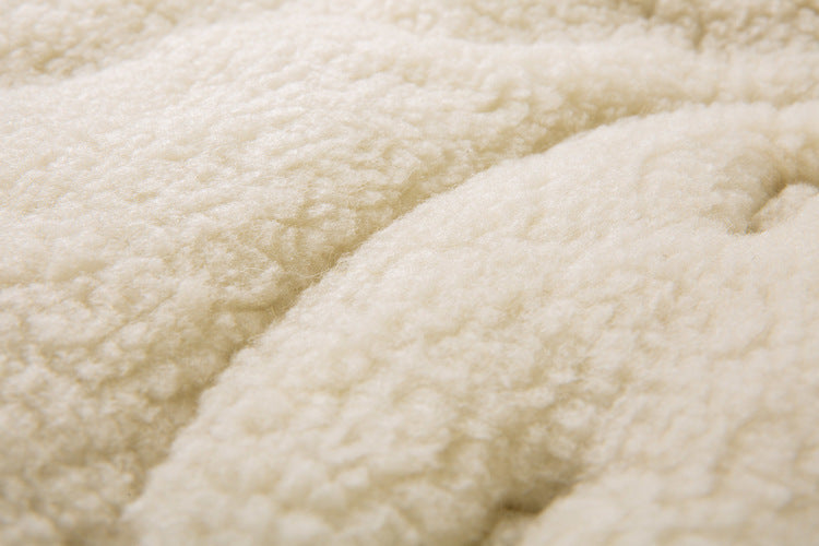 Winter Woolen Stroller Cover Cappuccino (95X40)