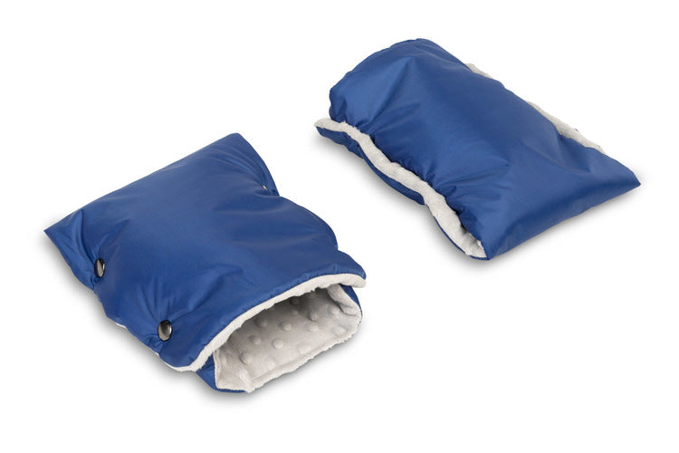 Ръкавици - Маншон За Количка Син