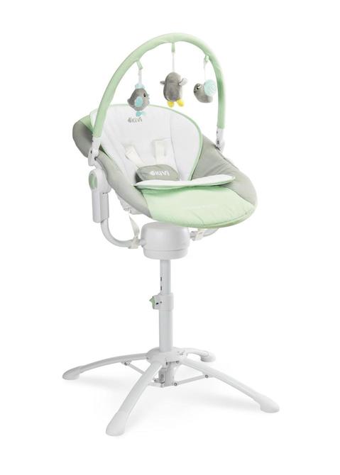 Scaun înalt Chaise Lounge And Swing 3in1 Kivi Mint Caretero