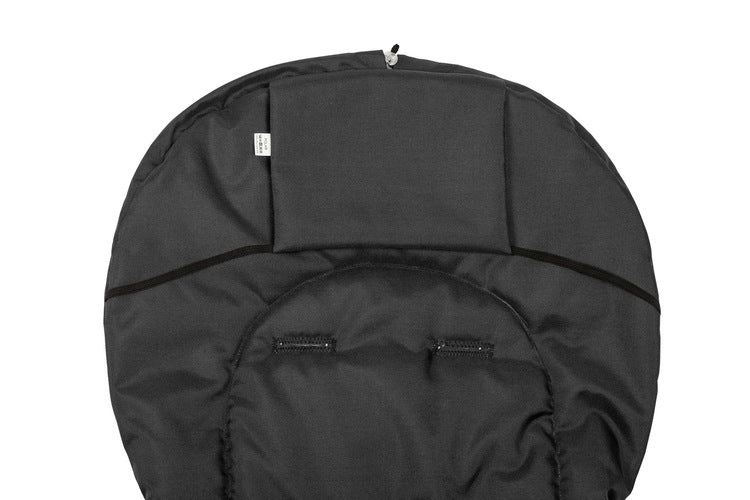 Winter Woolen Stroller Bag Black (95X40)