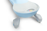 Cărucior pentru copii pentru călărie și împingere Wiggle Car Spinner Blue Caretero Toyz