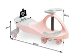 Car Wiggle Spinner Pink Caretero Toyz