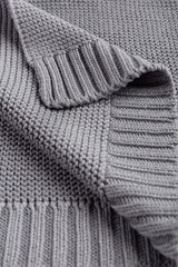 Patura Bambus Si Bumbac Gri 100x80cm