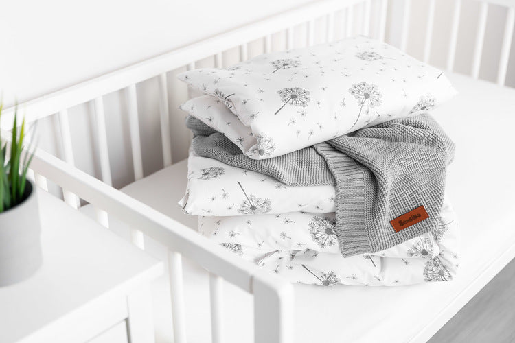 Bamboo And Cotton Blanket Gray 100x80cm
