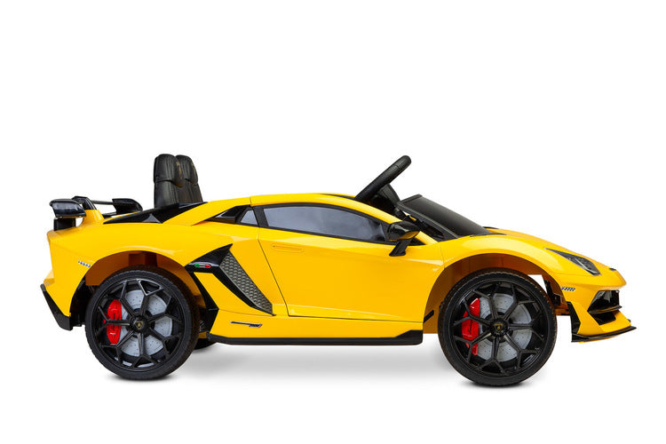 Battery Car Lamborghini Yellow Caretero Toyz