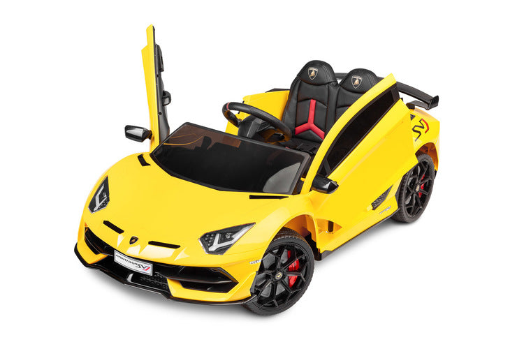 Battery Car Lamborghini Yellow Caretero Toyz