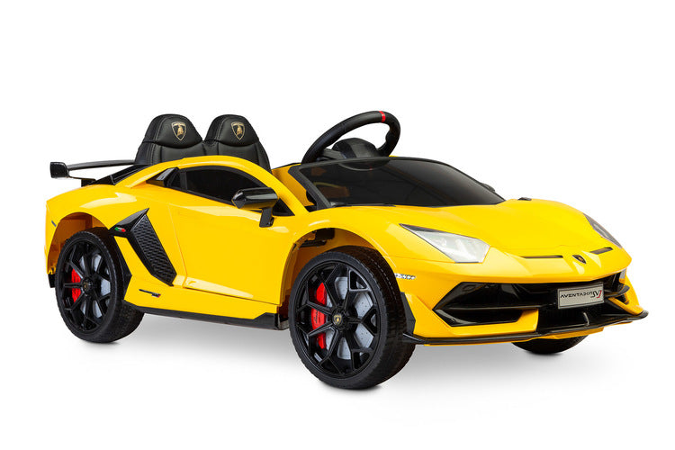 Battery Car Lamborghini Yellow Caretero Toyz