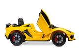 Battery Car Lamborghini Yellow Caretero Toyz