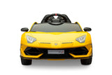 Battery Car Lamborghini Yellow Caretero Toyz