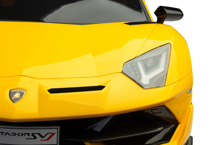Battery Car Lamborghini Yellow Caretero Toyz