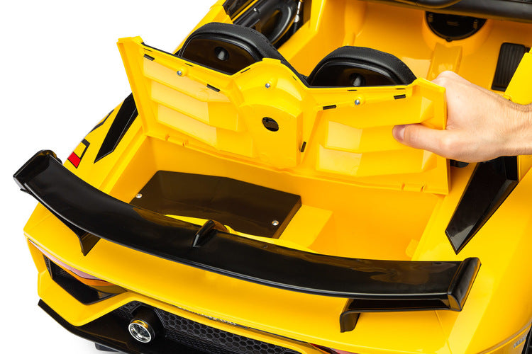 Battery Car Lamborghini Yellow Caretero Toyz
