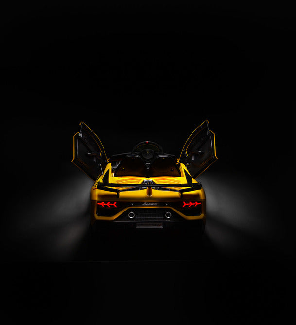 Battery Car Lamborghini Yellow Caretero Toyz