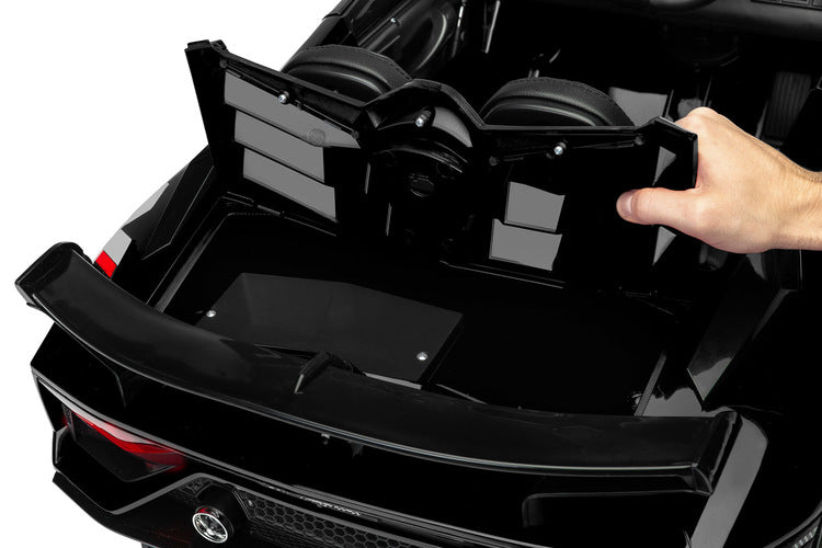 Battery Car Lamborghini Black Caretero Toyz