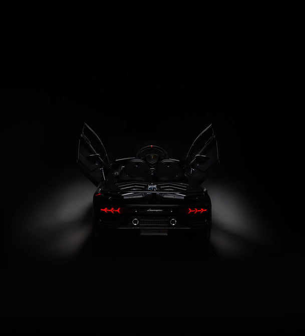 Battery Car Lamborghini Black Caretero Toyz