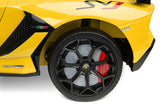 Battery Car Lamborghini Yellow Caretero Toyz