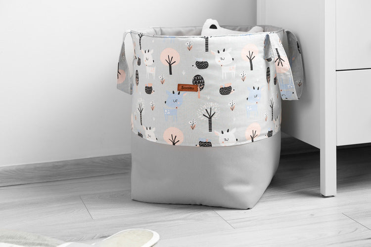 Кош За Играчки Елени Сив 35X47 Sensillo