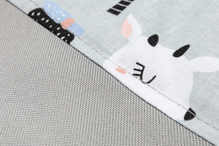 Кош За Играчки Елени Сив 35X47 Sensillo