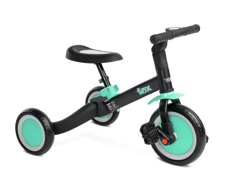 Колело За Баланс Fox 2в1 Turquise Caretero Toyz