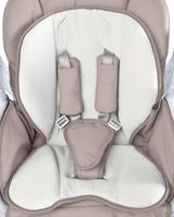 Scaun înalt și leagăn electric 2 în 1 Indigo Beige Caretero