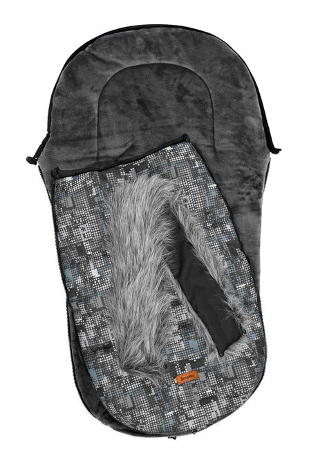Olaf Winter Bag Graphite/Dots