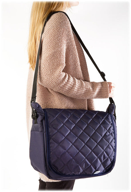 Quilted Stroller Bag Graphite Caretero