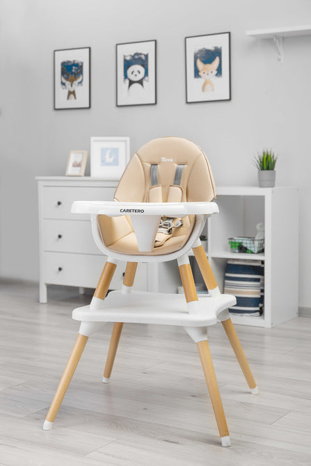 Tuva Beige High Chair Caretero