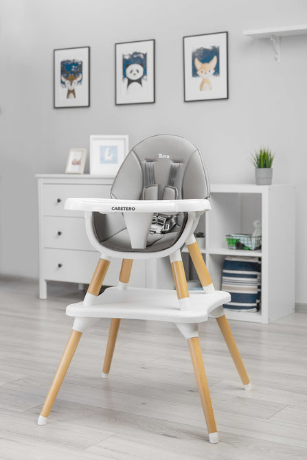 Tuva Grey High Chair Caretero