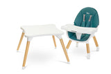 Tuva High Chair Dark Green Caretero