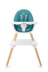 Tuva High Chair Dark Green Caretero