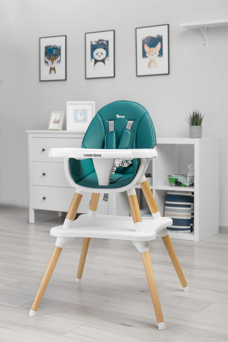 Tuva High Chair Dark Green Caretero