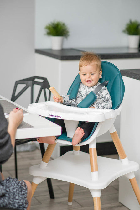 Tuva High Chair Dark Green Caretero