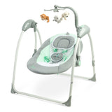 Електрическа Люлка Loop до 12кг Graphite Caretero