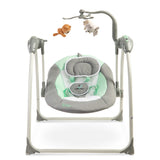 Електрическа Люлка Loop до 12кг Graphite Caretero