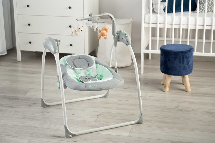 Електрическа Люлка Loop до 12кг Graphite Caretero
