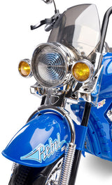 Battery-operated motorbike Blue Caretero Toyz