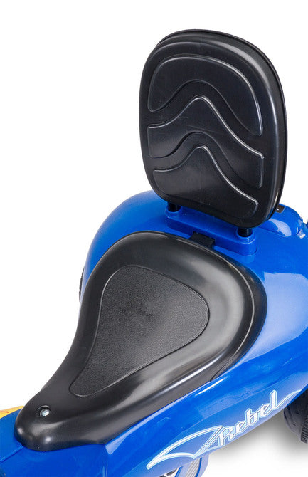 Battery-operated motorbike Blue Caretero Toyz