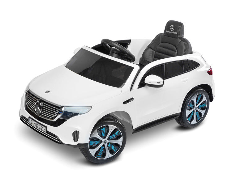 Battery-operated Car Mercedes Benz Eqc Police White Caretero Toyz