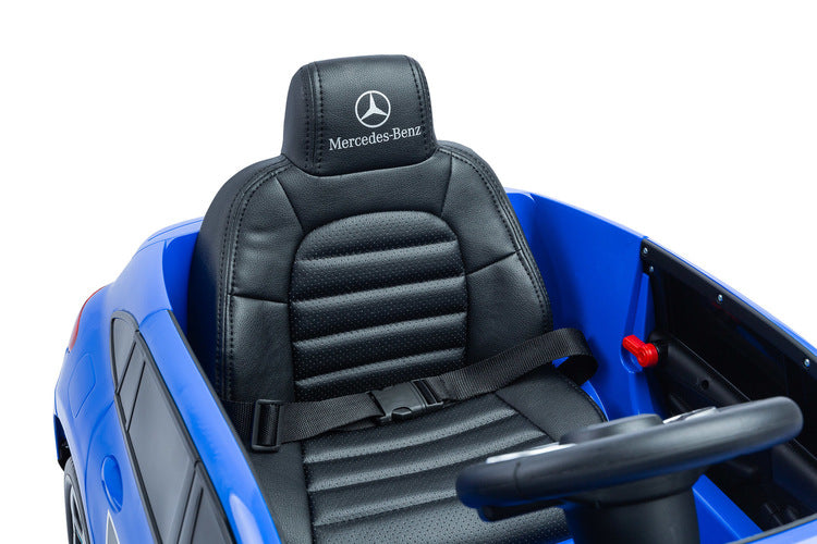 Battery-operated Car Mercedes Benz Eqc Police Blue Caretero Toyz
