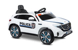 Battery-operated Car Mercedes Benz Eqc Police White Caretero Toyz