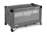 Esti Graphite Caretero folding playpen with drop side