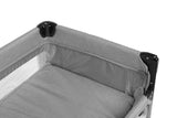 Folding playpen with drop side Esti Grey Caretero