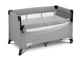 Folding playpen with drop side Esti Grey Caretero