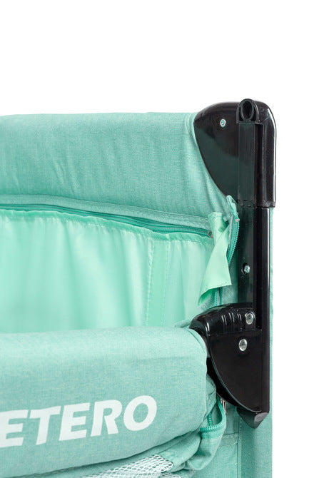 Foldable Playpen 2 Levels With Drop Side Esti Mint Caretero