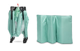 Foldable Playpen 2 Levels With Drop Side Esti Mint Caretero
