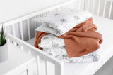 Patura Bambus Si Bumbac Coral 100x80cm