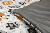 Палатка Tipi Raccоns Grey Caretero Toyz