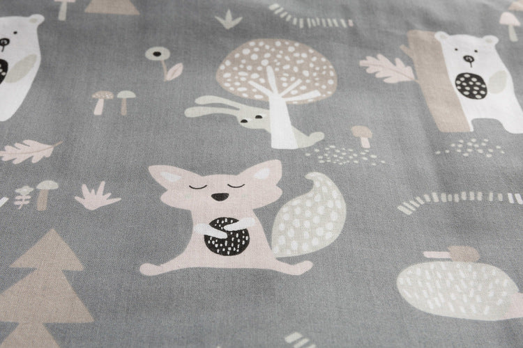 Cotton Sleeping Set Graphite Sensillo