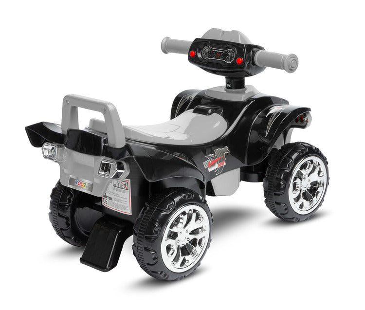 Four-Wheel Ride-On Bike Mini Raptor Grey Caretero Toyz